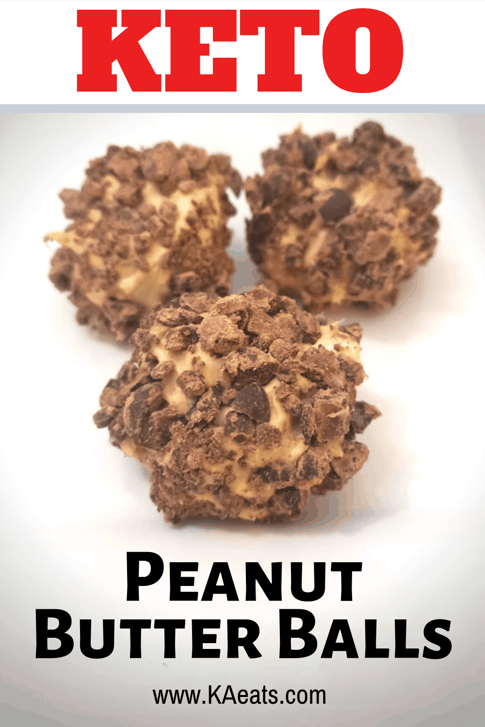 Keto Peanut Butter Balls Fat Bombs KA eats