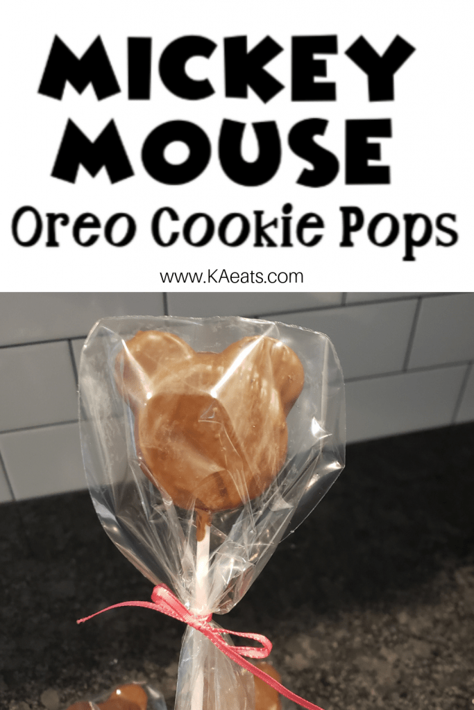 Mickey mouse oreo cookie pops 