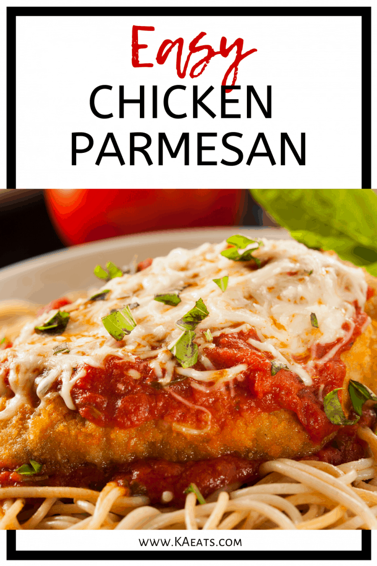 EASY CHICKEN PARMESAN RECIPE - KA eats