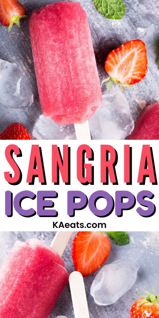 Sangria Ice Pops
