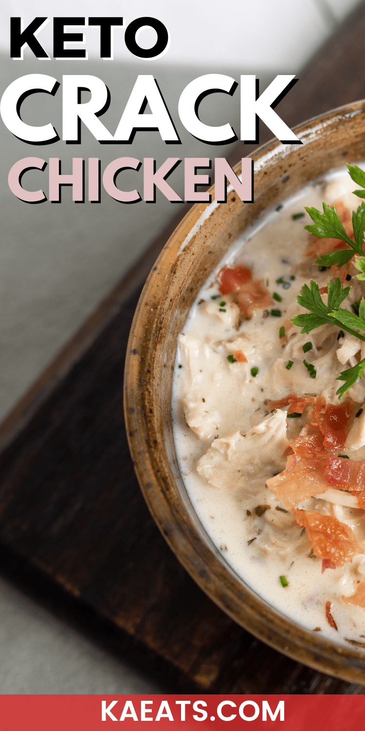 Keto Crack Chicken in the Ninja Foodi KA eats